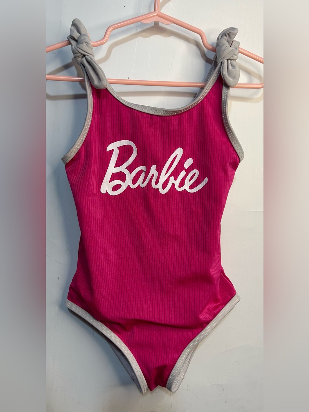 5 for $25🔥Barbie Hot Pink One Piece Swimsuit Girls 3T